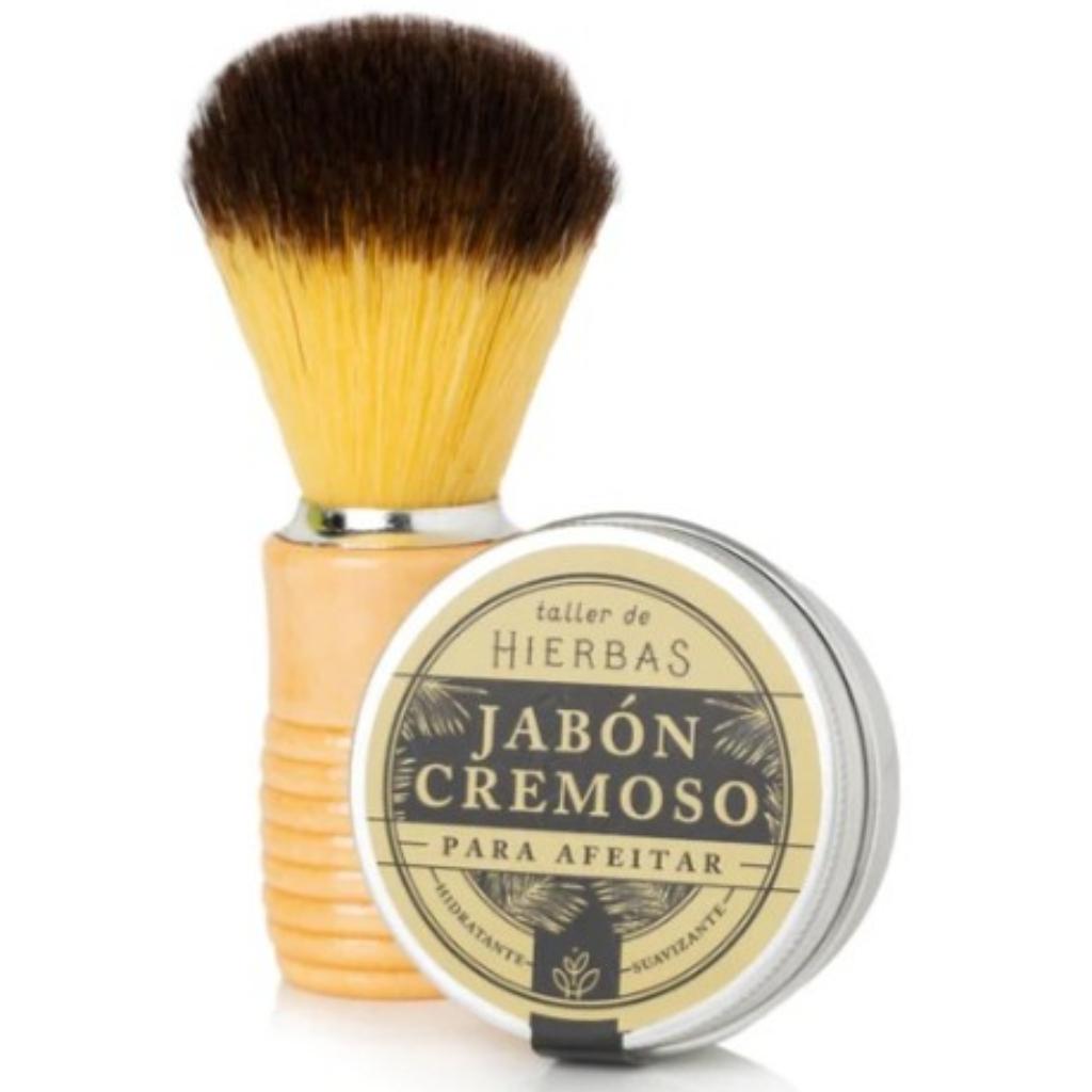 Kit masculino jabón y brocha - El Anaquel Verde