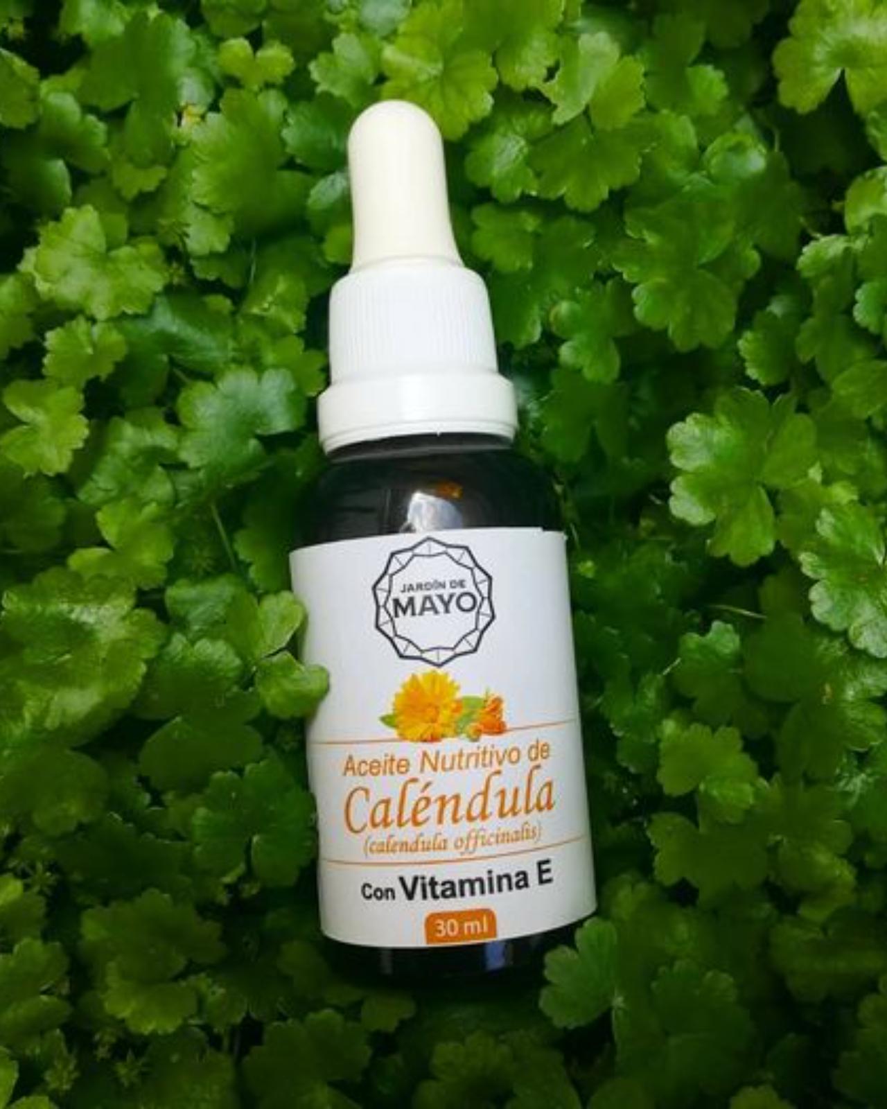 Aceite de Caléndula con vitamina E - El Anaquel Verde