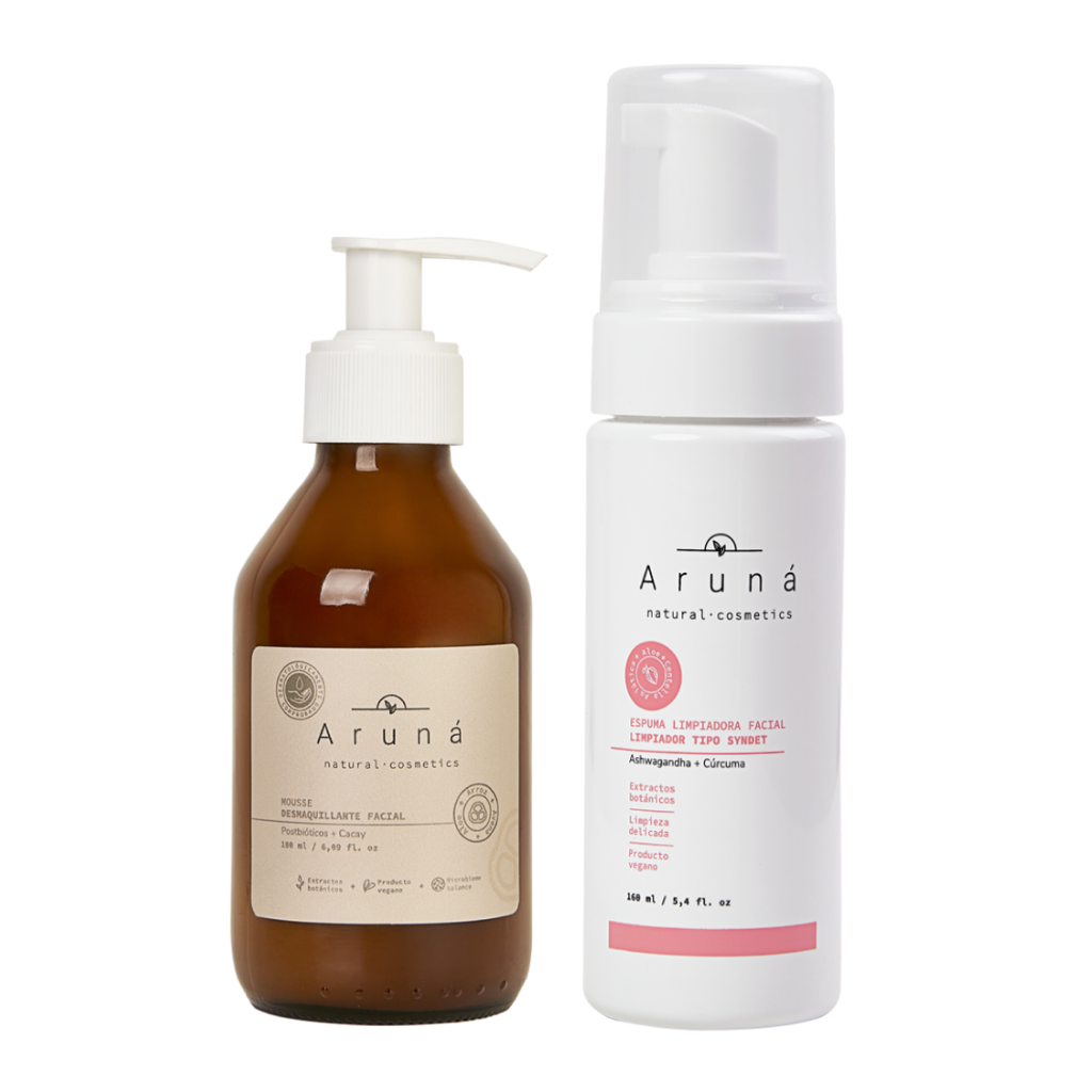 Dúo limpieza Mousse + Espuma facial - El Anaquel Verde